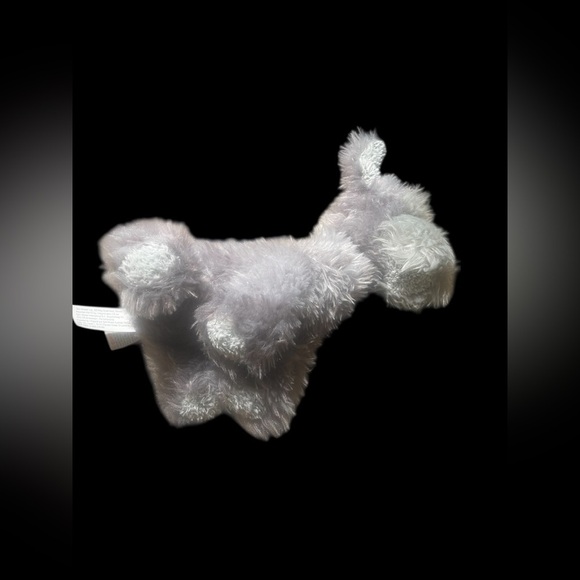 Gund Schnauzer Terrier Gray Dog BENTLEY 11 IN Stuffed Plush Toy 6047605 - Picture 6 of 7